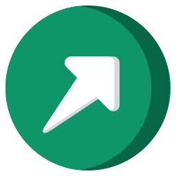 Up right arrow icon