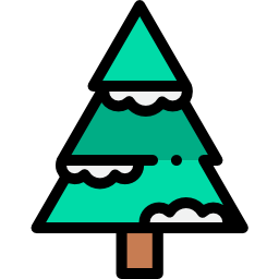 árbol de navidad icono