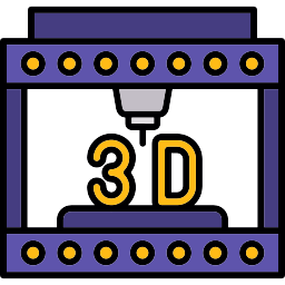 impressao 3d Ícone