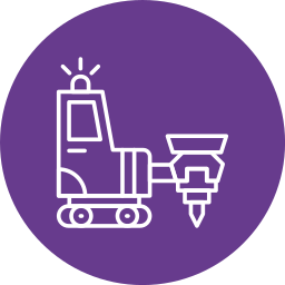 Drilling machine icon