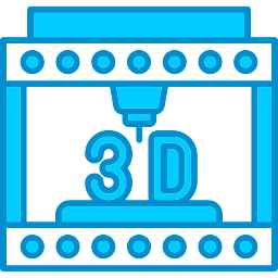 impresión 3d icono