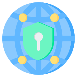 sicurezza della rete icona