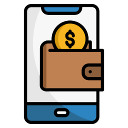 Digital wallet icon