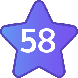 Fifty eight icon