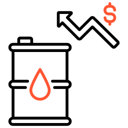 prix du pétrole Icône
