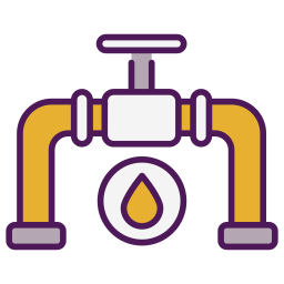 Oil pipeline icon