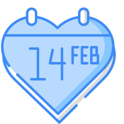 Valentine day icon