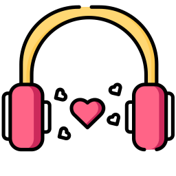 hou van muziek icoon