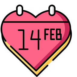 Valentine day icon