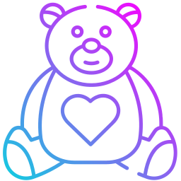 Teddy bear icon