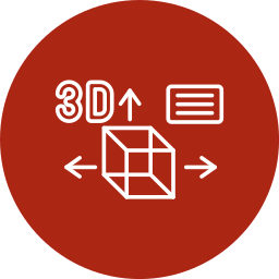 diseño 3d icono