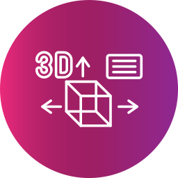 3d ontwerp icoon