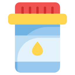 Urine test icon