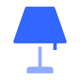 Desk lamp icon