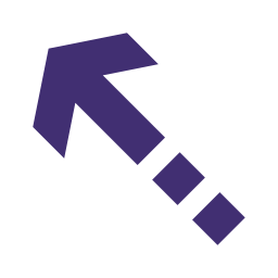 Up left arrow icon