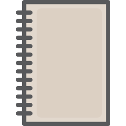 cuaderno icono