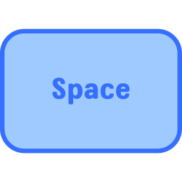 ruimte icoon