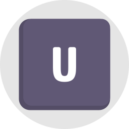 文字u icon