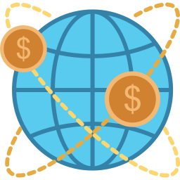 affaires mondiales Icône