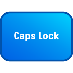 Caps lock icon