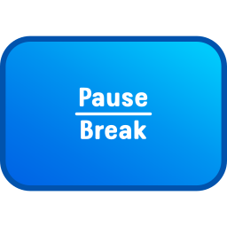 Pause break icon