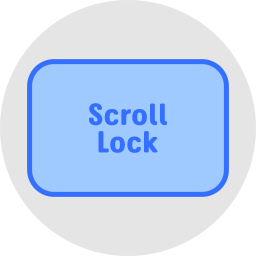 scroll lock icoon