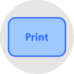 imprimer Icône