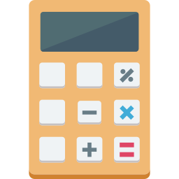 Digital calculator icon