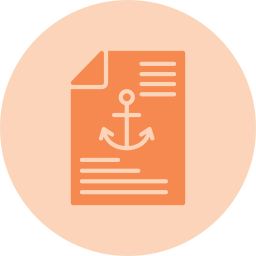 Anchor text icon