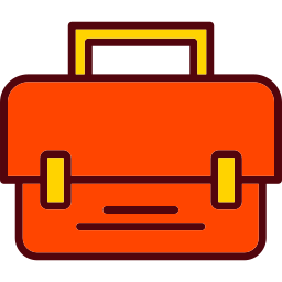 Business bag icon