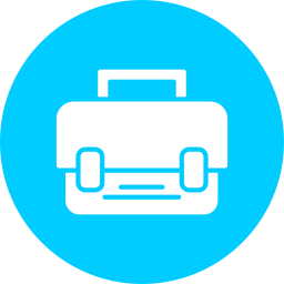 Business bag icon