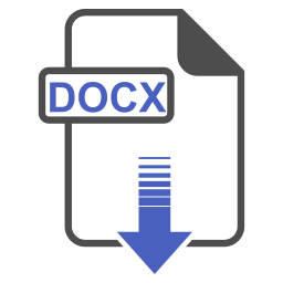 Docx format icon