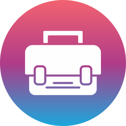 Business bag icon