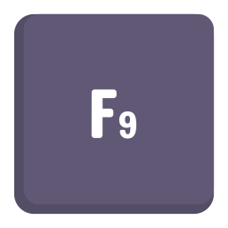 f9 icoon