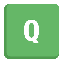 Letter q icon