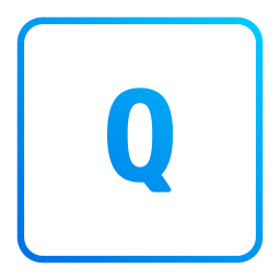 Letter q icon