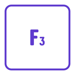 f3 Icône