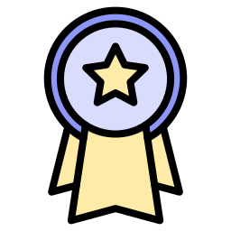 Star badge icon