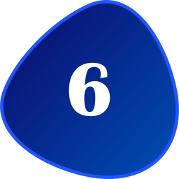 número 6 icono