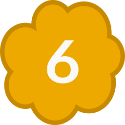 sześć ikona