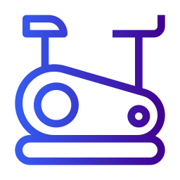 Exercise bike icon