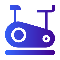 bicicleta estática icono