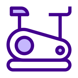 bicicleta estática icono