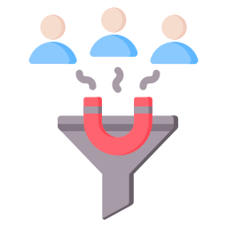 génération de leads Icône
