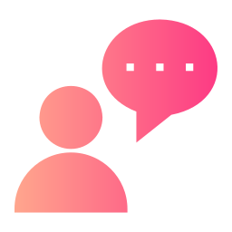 Speech bubble icon