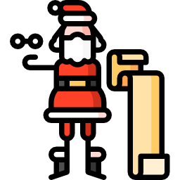 Santa claus icon