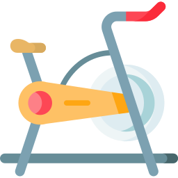 Exercise bike icon