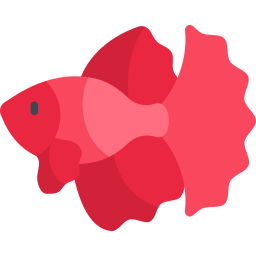 Сиамская бойцовая рыбка иконка
