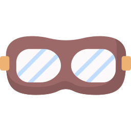 occhiali da aviatore icona