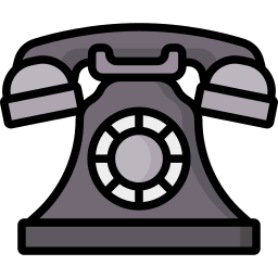 Поворотный телефон иконка
